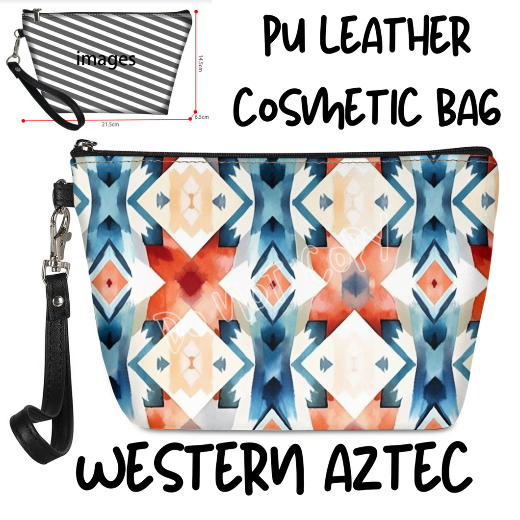 WESTERN AZTEC - COSMETIC BAG