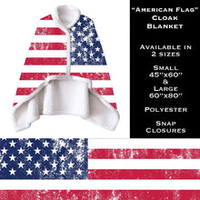 Load image into Gallery viewer, American Flag - Cloak Blanket
