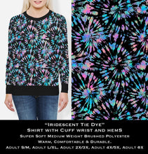 Load image into Gallery viewer, Iridescent Tie Dye - Cozy Comfort Sweatshirt
