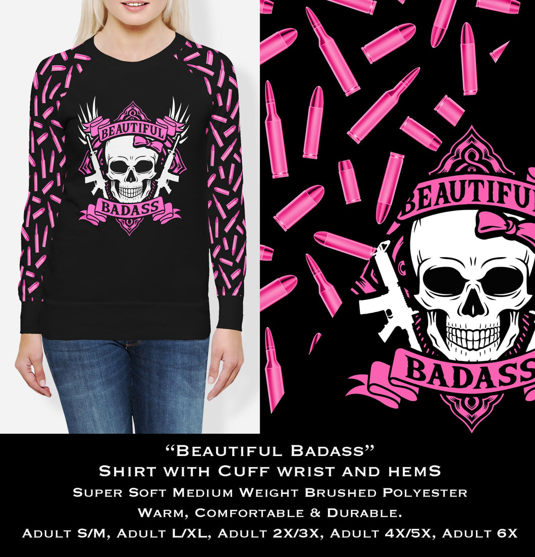 Beautiful Badass - Cozy Comfort Sweatshirt