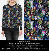 Load image into Gallery viewer, Movie Night - Cozy Comfort Sweatshirt
