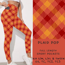 Load image into Gallery viewer, Ready To Ship  - Plaid Pop
