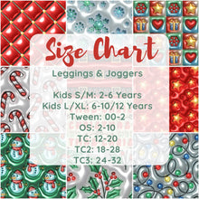 Load image into Gallery viewer, Ready To Ship - Puffy Christmas - Puffy Flake Leggings
