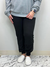 Load image into Gallery viewer, Black Joggers w/ Pockets (Kids Too!)
