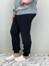 Load image into Gallery viewer, Black Joggers w/ Pockets (Kids Too!)
