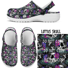 Load image into Gallery viewer, CLOG 2 RUN-LOTUS SKULL
