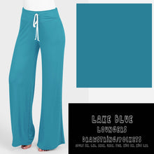 Load image into Gallery viewer, FALL SOLIDS RUN-LAKE BLUE LOUNGERS-PREORDER CLOSING 11/15- ETA JAN
