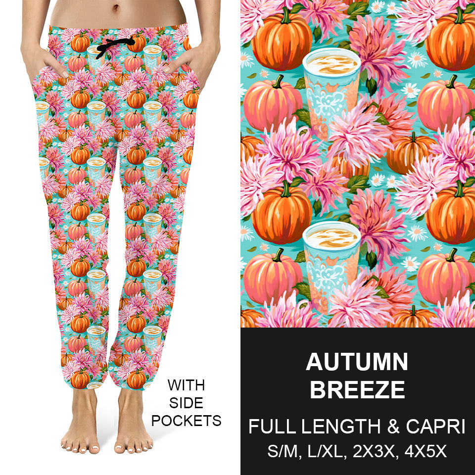 RTS - Autumn Breeze Capri Joggers