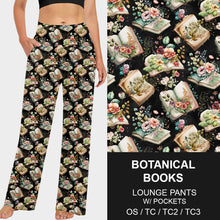 Load image into Gallery viewer, RTS - Botanical Books Lounge Pants
