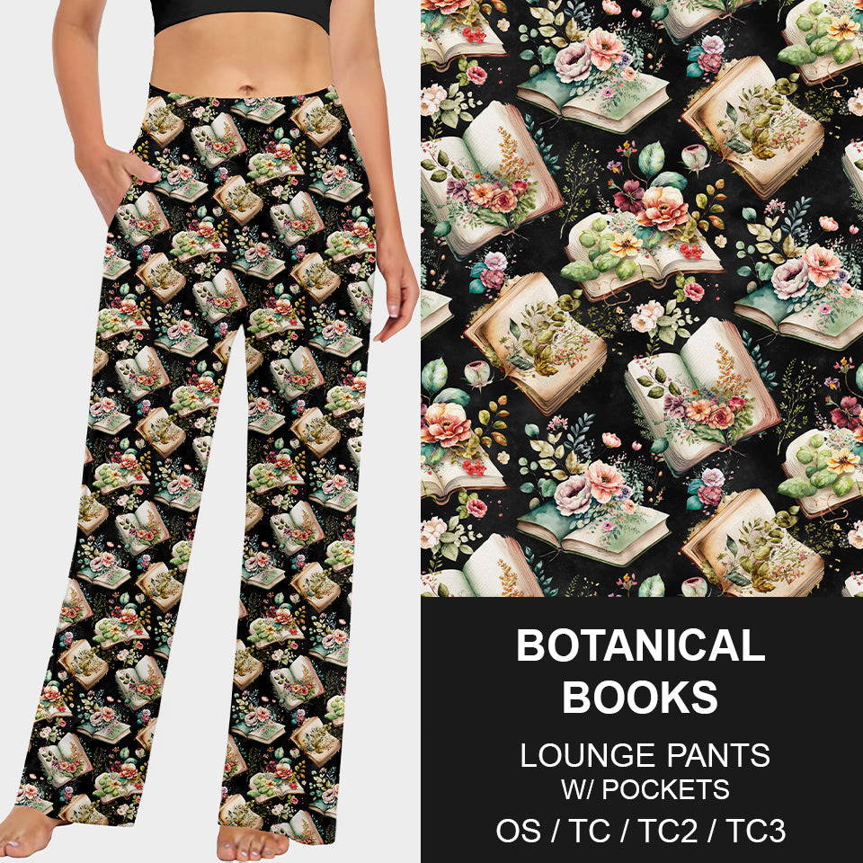 RTS - Botanical Books Lounge Pants