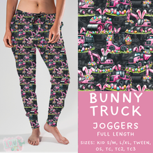 Load image into Gallery viewer, Ready To Ship - Bunny Truck Joggers - OS &amp; TC
