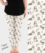 Load image into Gallery viewer, RTS - Basset Hound Leggings w/ Pockets
