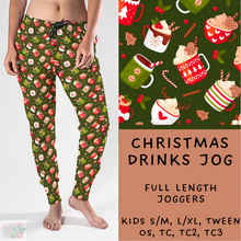 Load image into Gallery viewer, Ready To Ship - Christmas Drinks Joggers
