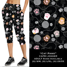 Load image into Gallery viewer, Cat Paws - Full &amp; Capri Joggers
