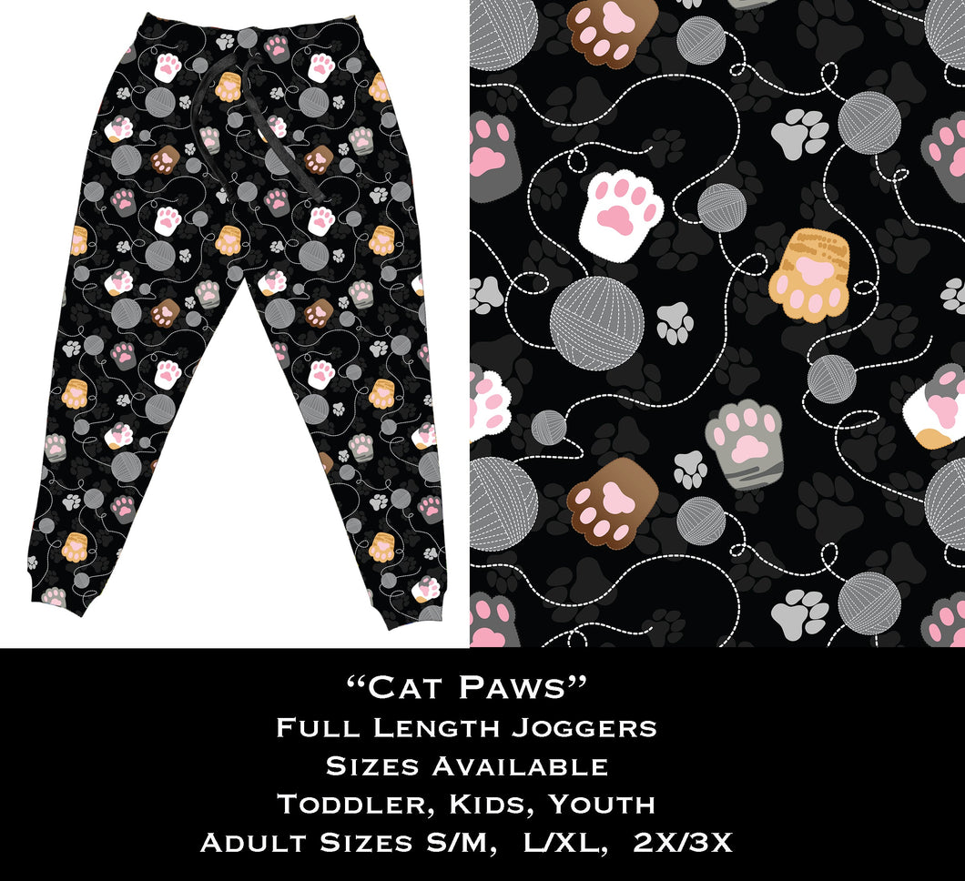 Cat Paws - Full & Capri Joggers