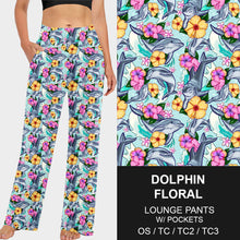 Load image into Gallery viewer, RTS - Dolphin Floral Lounge Pants
