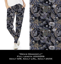 Load image into Gallery viewer, Denim Dragonfly - Full Joggers
