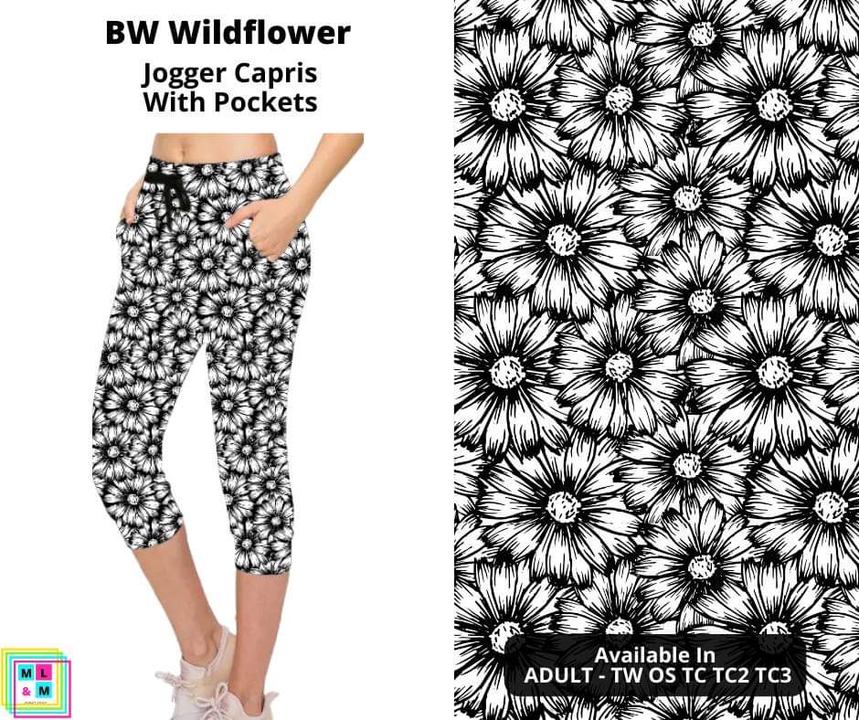 BW Wildflower Jogger Capri