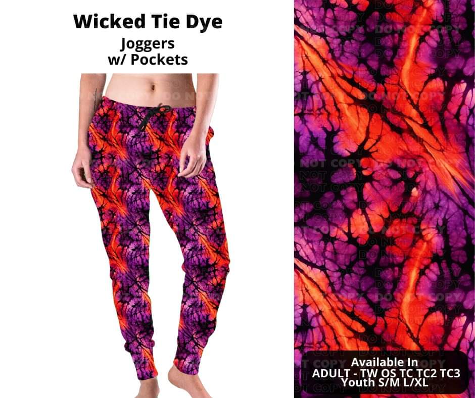 Wicked Tie Dye Joggers