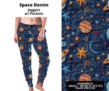 Load image into Gallery viewer, Space Denim Joggers
