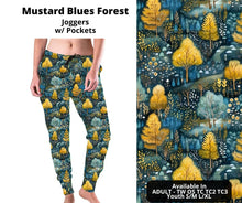 Load image into Gallery viewer, Mustard Blues Forest Joggers
