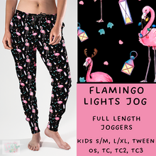 Load image into Gallery viewer, Ready To Ship - Coastal Christmas - Flamingo Lights
