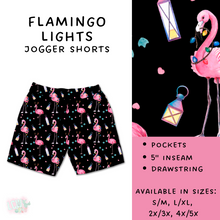 Load image into Gallery viewer, Ready To Ship - Coastal Christmas - Flamingo Lights
