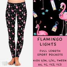 Load image into Gallery viewer, Ready To Ship - Coastal Christmas - Flamingo Lights
