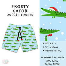 Load image into Gallery viewer, Ready To Ship - Coastal Christmas - Frosty Gator
