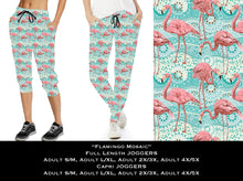 Load image into Gallery viewer, Flamingo Mosaic - Full &amp; Capri Joggers
