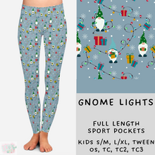 Load image into Gallery viewer, Ready To ship - Christmas Lounge - Gnome Lights Leggings
