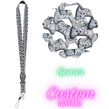 Load image into Gallery viewer, CUSTOM LANYARDS-GAMER
