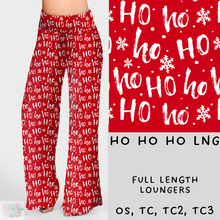 Load image into Gallery viewer, Ready To Ship - Christmas Lounge - HO HO HO Loungers
