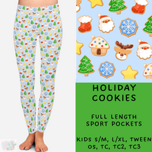 Load image into Gallery viewer, Ready To Ship - Holiday Cookies Leggings &amp; Capris
