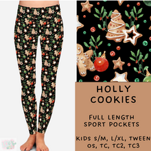 Load image into Gallery viewer, Ready To Ship - Holly Cookies Leggings &amp; Capris
