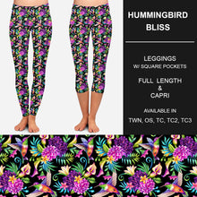 Load image into Gallery viewer, RTS - Hummingbird Leggings w/ Pockets
