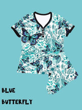 Load image into Gallery viewer, SHORTS PJ RUN- BLUE BUTTERFLY
