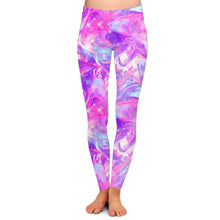 Load image into Gallery viewer, Liquid Pink &amp; Purple - Legging &amp; Capri
