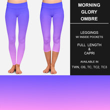 Load image into Gallery viewer, RTS - Morning Glory Ombre Leggings w/ Pockets
