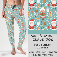 Load image into Gallery viewer, Ready To ship - Christmas Lounge - Mr &amp; Mrs Claus Joggers
