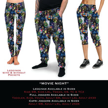 Load image into Gallery viewer, Movie Night -Full &amp; Capri Length Leggings
