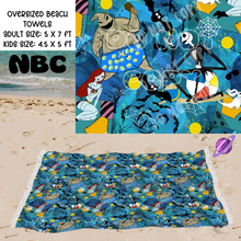 Load image into Gallery viewer, NBC -OVERSIZED BEACH TOWEL
