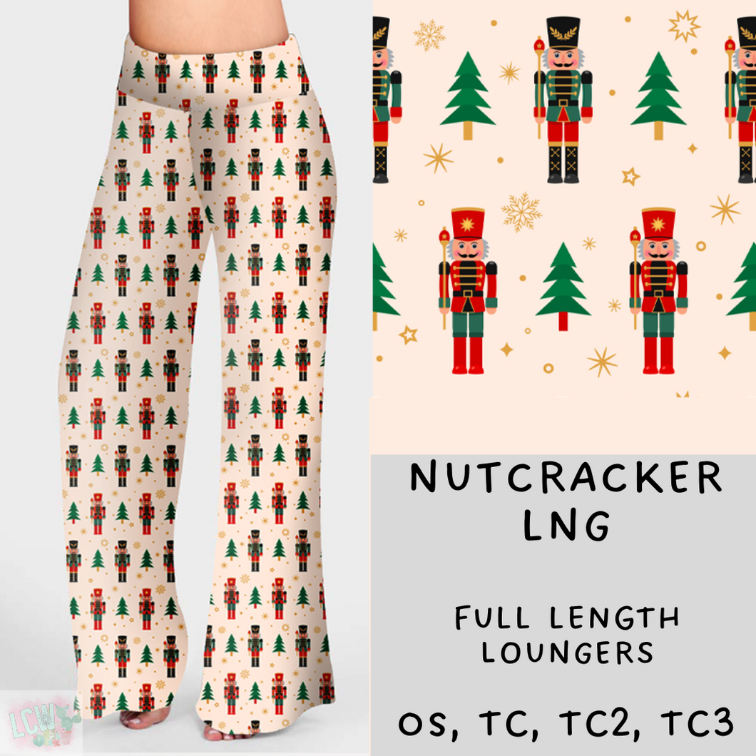 Ready To Ship - Christmas Lounge  - Nutcracker Loungers