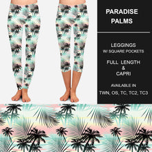 Load image into Gallery viewer, RTS - Paradise Palms Leggings w/ Pockets
