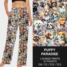 Load image into Gallery viewer, RTS - Puppy Paradise Lounge Pants
