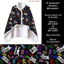 Load image into Gallery viewer, F-Cancer - Cloak Blanket
