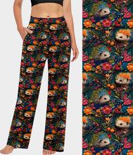 Load image into Gallery viewer, RTS - Pretty Hedgehog Lounge Pants
