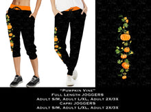 Load image into Gallery viewer, Pumpkin Vine Full &amp; Capri Joggers
