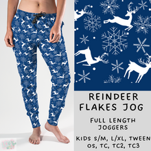 Load image into Gallery viewer, Ready To Ship - Christmas Lounge  - Reindeer Flakes Joggers
