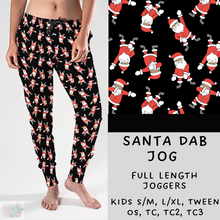 Load image into Gallery viewer, Ready To Ship - Christmas Lounge  - Santa Dab Joggers
